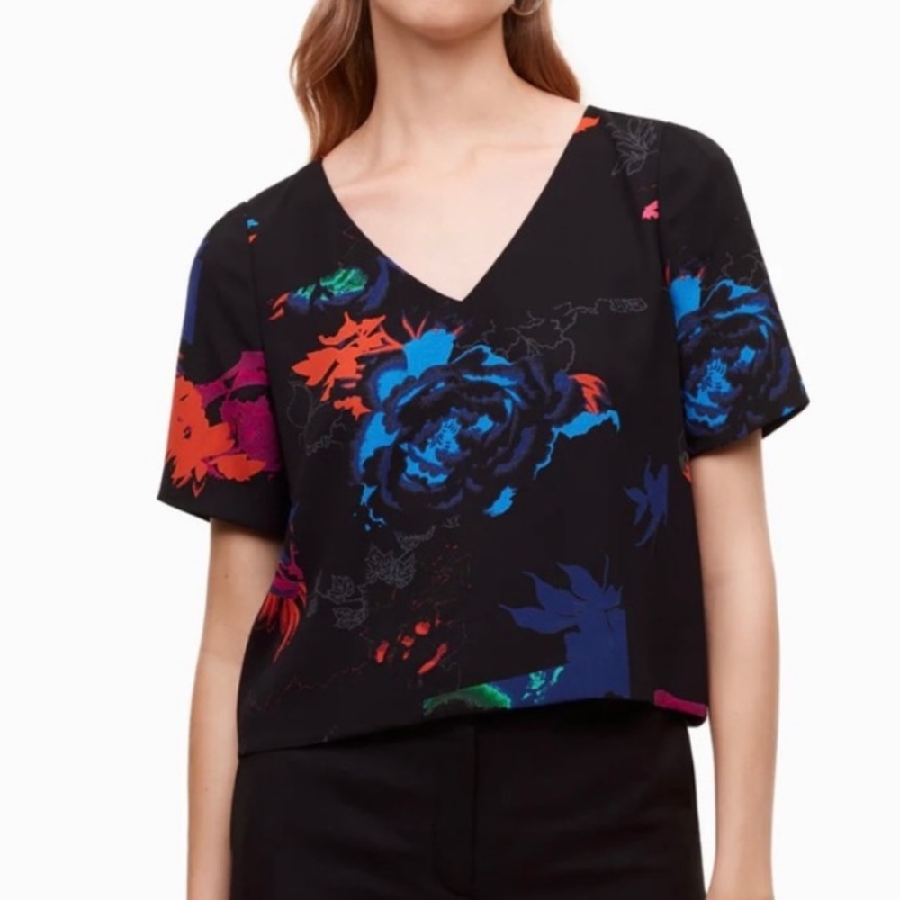 ARITZIA Babaton Randy Blouse - Floral - Picture 2 of 9